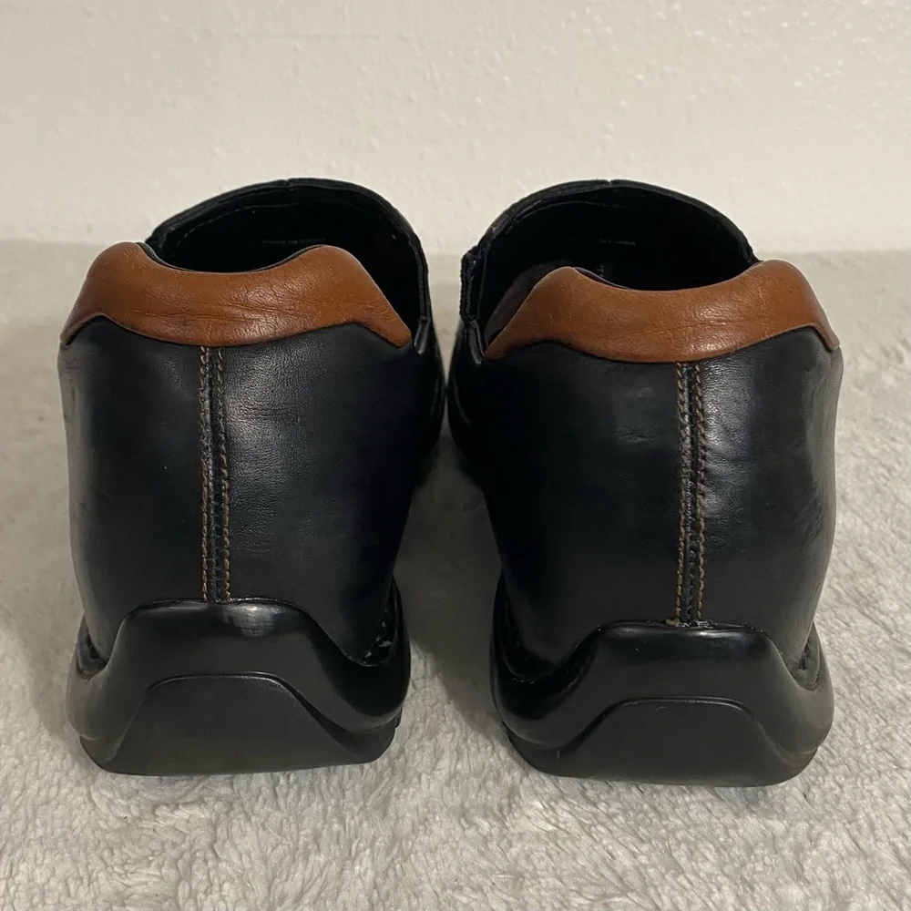 Cole Haan Zeno Black Leather Slip On Loafers Men’s Size 10.5 M